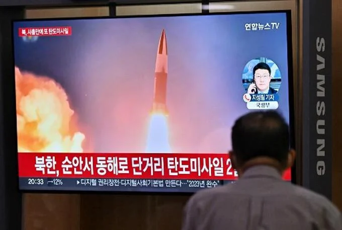 corea-del-norte-lanza-dos-misiles-balisticos-antes-de-visita-de-vicepresidenta-de-eeuu-a-corea-del-sur